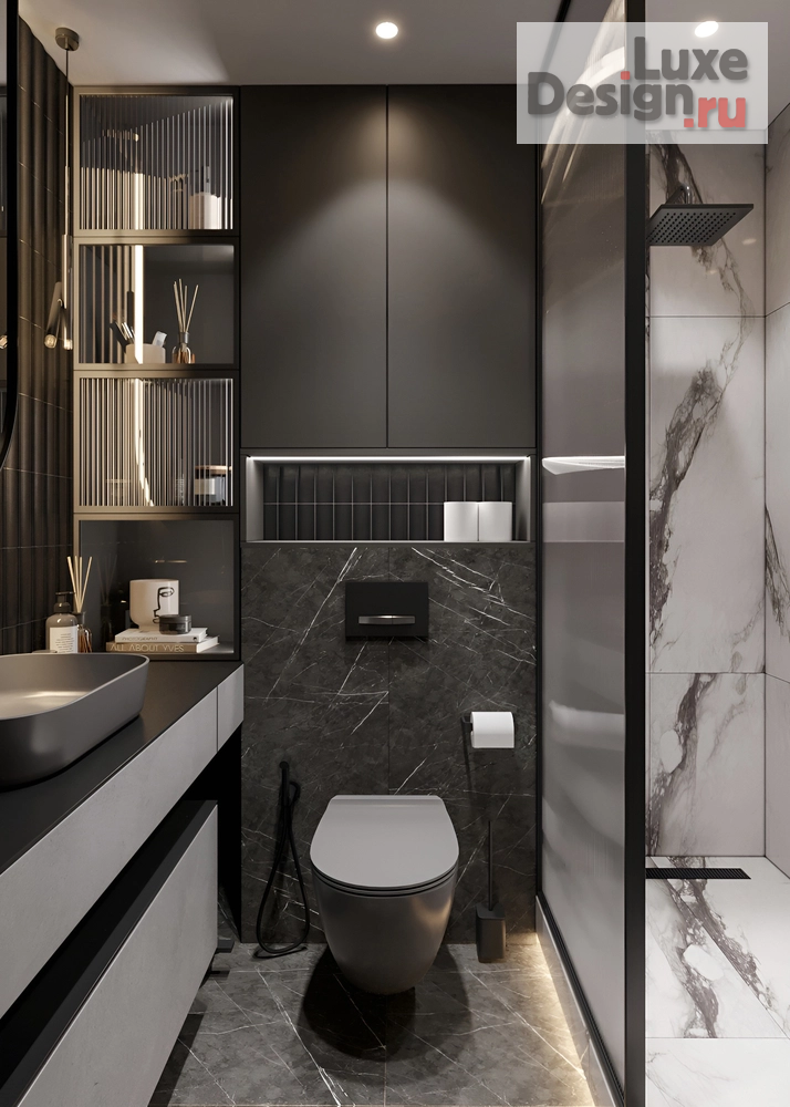 Дизайн интерьера трехкомнатной квартиры "Елена и Борис ЖК Мылзавод | 82 м2" (фото 30)