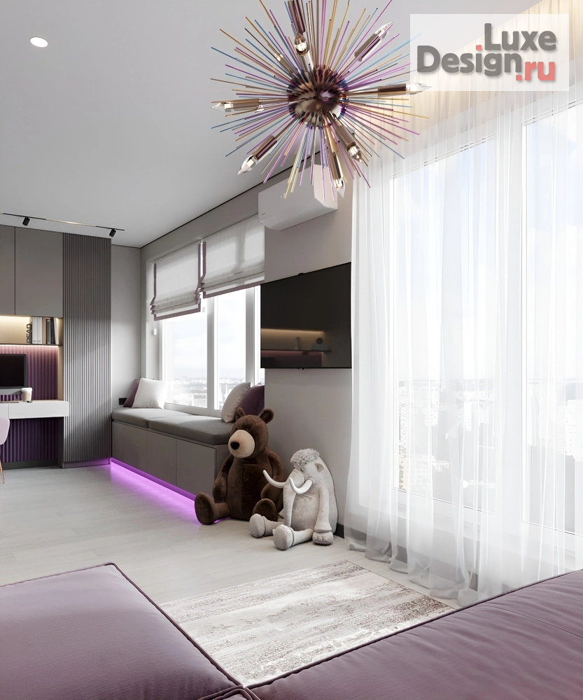 Дизайн интерьера четырехкомнатной квартиры "Олеся и Максим |  ЖК Европейский берег | 130 м2" (фото 43)