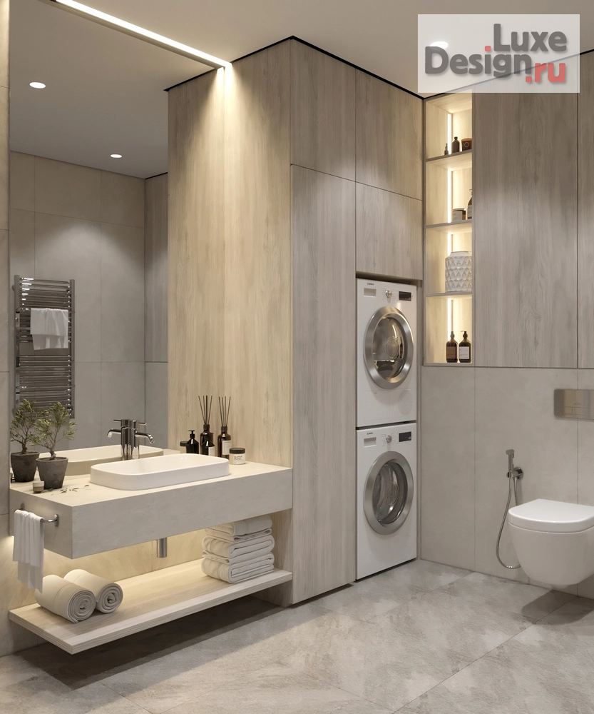 Дизайн интерьера коттеджа "Елена  | Коттедж на Жемчужной | 235 м2" (фото 17)