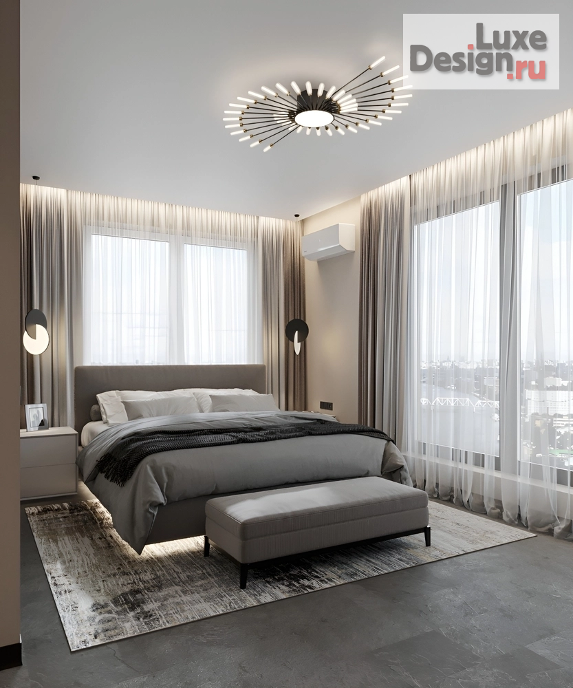 Дизайн интерьера четырехкомнатной квартиры "Олеся и Максим |  ЖК Европейский берег | 130 м2" (фото 48)