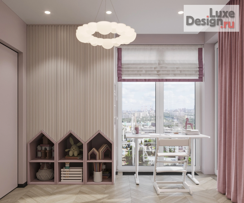 Дизайн интерьера трехкомнатной квартиры "Екатерина и Сергей |  ЖК Марсель-2 | 90 м2" (фото 22)