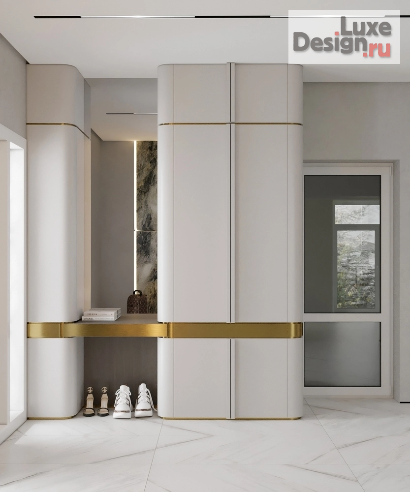 Дизайн интерьера коттеджа "Елена  | Коттедж на Жемчужной | 235 м2" (фото 3)