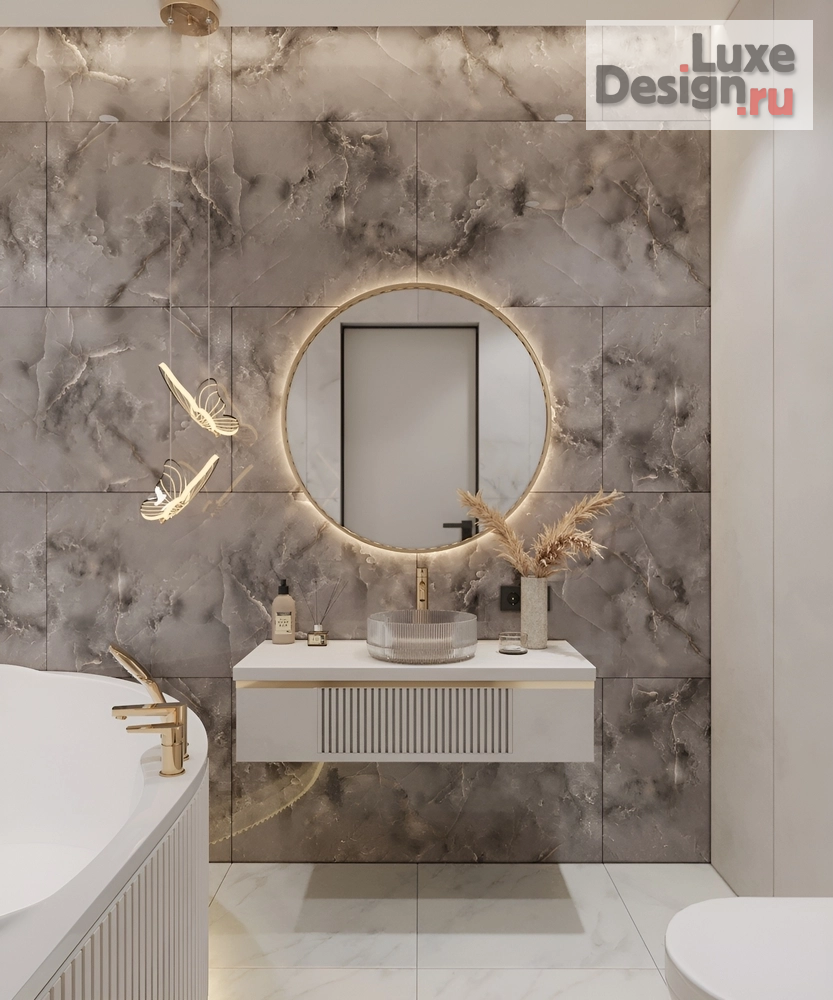 Дизайн интерьера четырехкомнатной квартиры "Олеся и Максим |  ЖК Европейский берег | 130 м2" (фото 16)