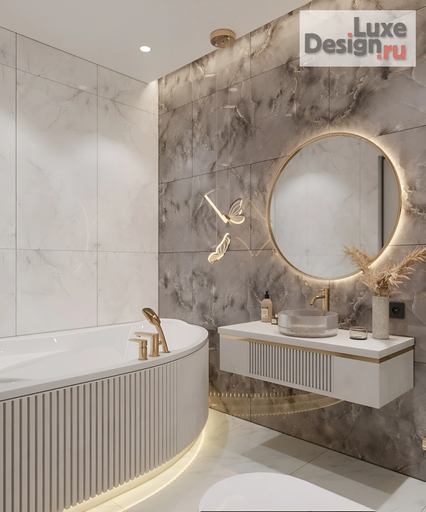 Дизайн интерьера четырехкомнатной квартиры "Олеся и Максим |  ЖК Европейский берег | 130 м2" (фото 17)