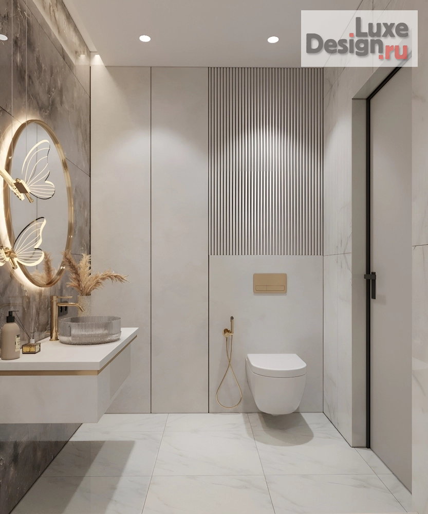 Дизайн интерьера четырехкомнатной квартиры "Олеся и Максим |  ЖК Европейский берег | 130 м2" (фото 19)