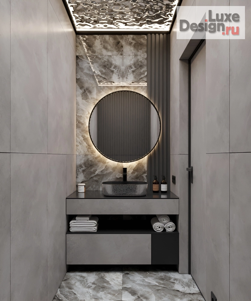 Дизайн интерьера четырехкомнатной квартиры "Олеся и Максим |  ЖК Европейский берег | 130 м2" (фото 23)