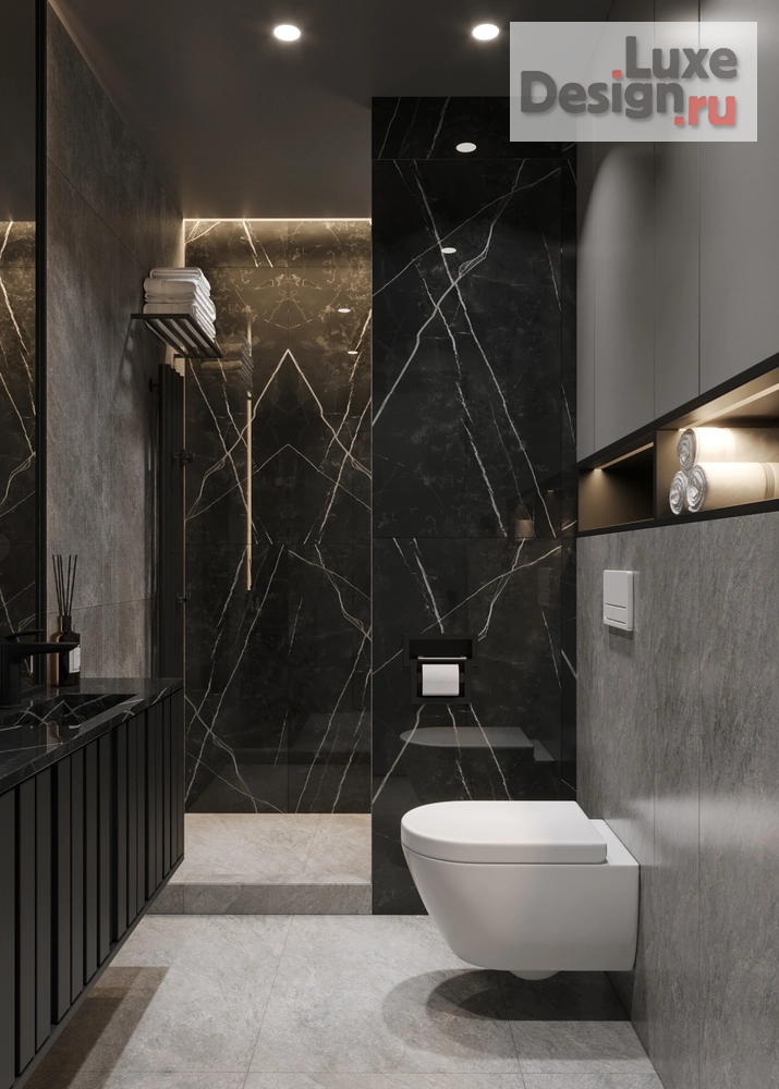 Дизайн интерьера трехкомнатной квартиры "Екатерина и Сергей |  ЖК Марсель-2 | 90 м2" (фото 11)