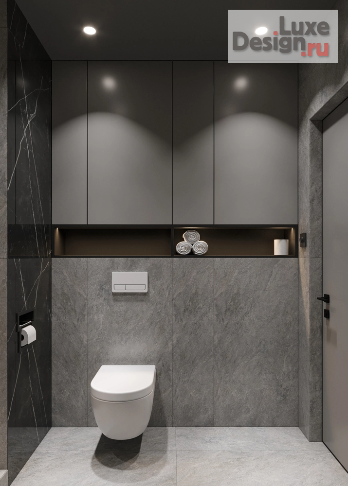 Дизайн интерьера трехкомнатной квартиры "Екатерина и Сергей |  ЖК Марсель-2 | 90 м2" (фото 17)