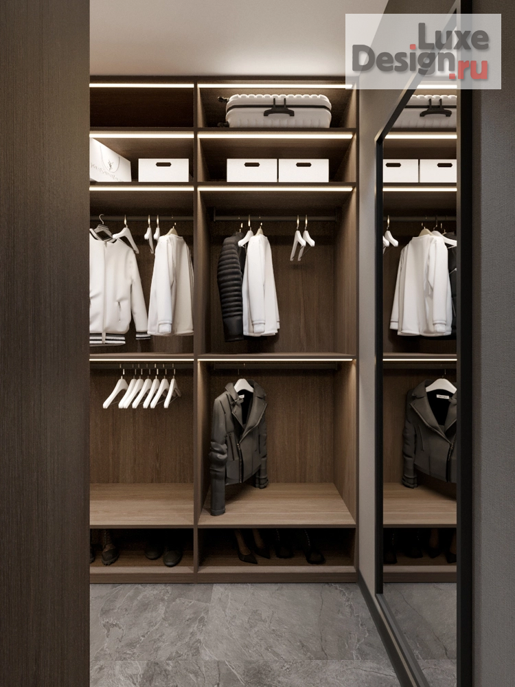 Дизайн интерьера четырехкомнатной квартиры "Олеся и Максим |  ЖК Европейский берег | 130 м2" (фото 5)