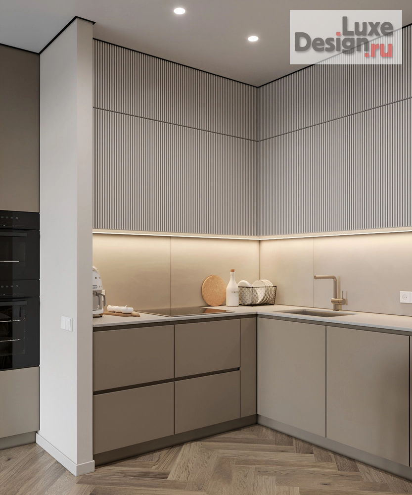 Дизайн интерьера трехкомнатной квартиры "Кристина и Владимир | ЖК Расцветай | 83 м2" (фото 7)