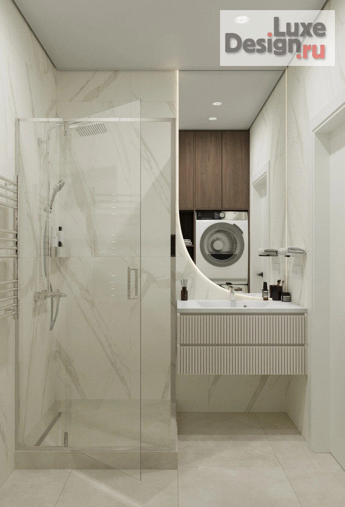 Дизайн интерьера двухкомнатной квартиры "Александр  | ЖК Расцветай | 86 м2" (фото 13)