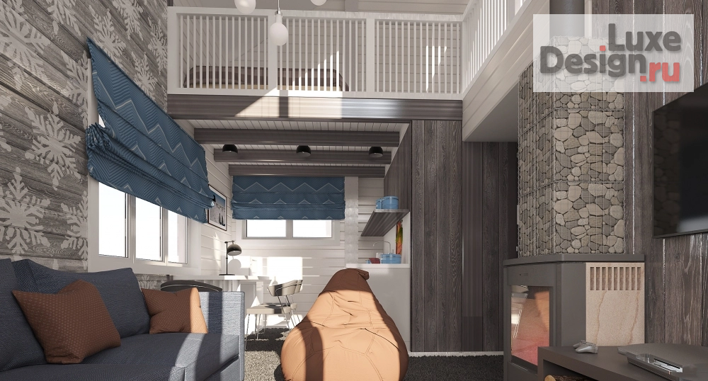 Дизайн интерьера отеля "Гостиничный комплекс" (фото 5)