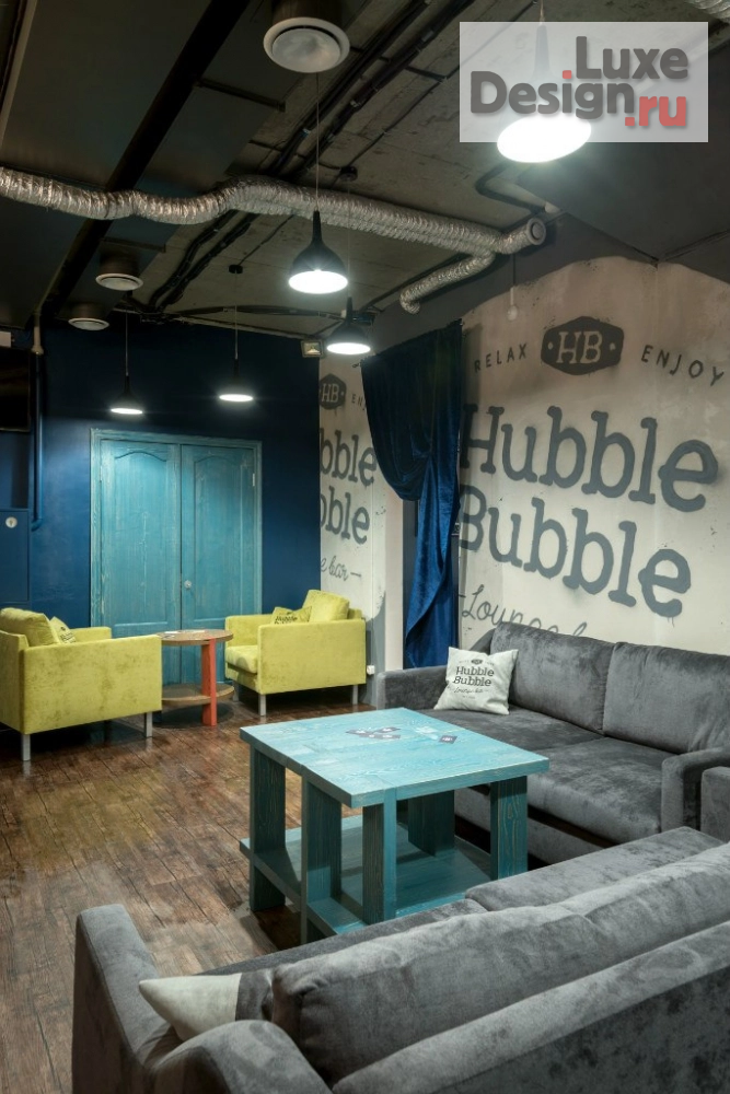 Дизайн интерьера кафе "Проект кальянной" (фото 3)