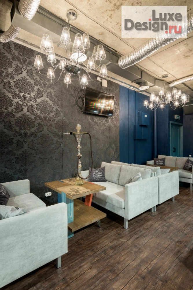 Дизайн интерьера кафе "Проект кальянной" (фото 6)