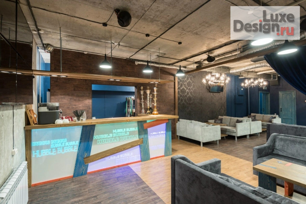 Дизайн интерьера кафе "Проект кальянной" (фото 12)