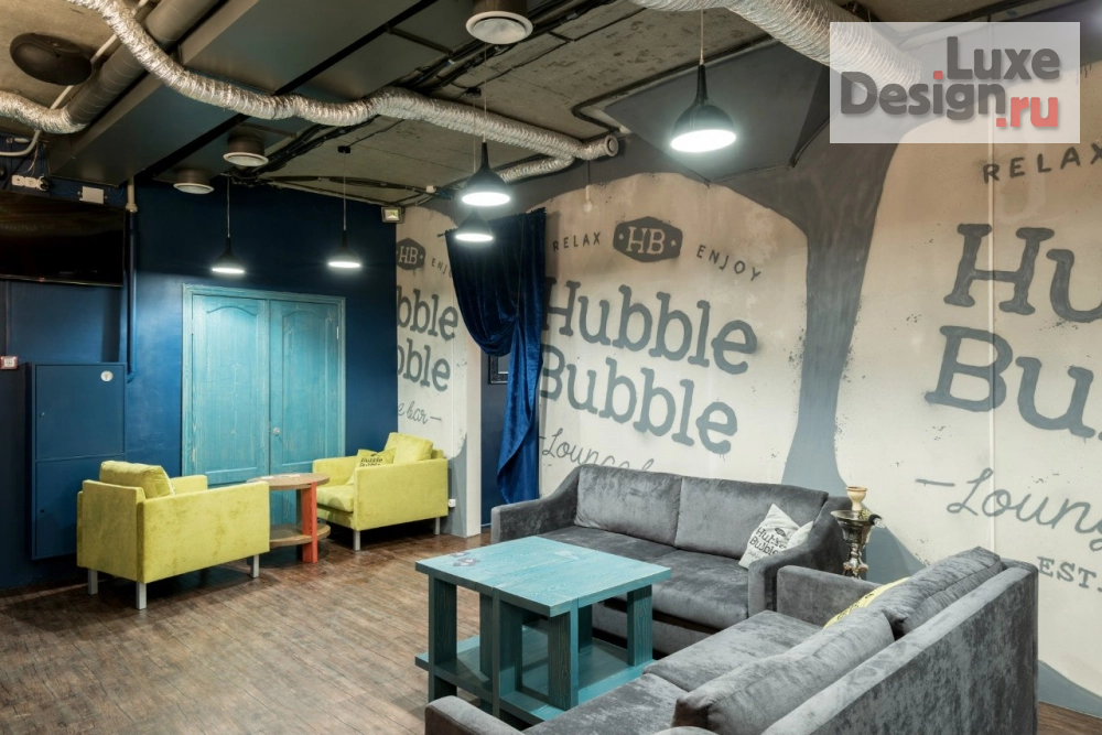 Дизайн интерьера кафе "Проект кальянной" (фото 15)