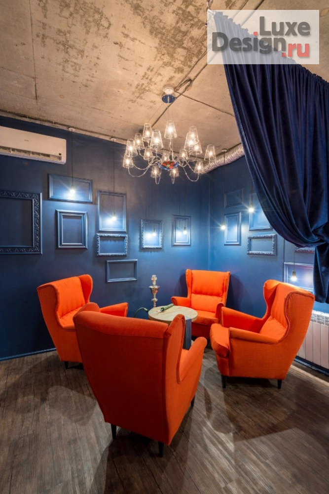 Дизайн интерьера кафе "Проект кальянной" (фото 18)
