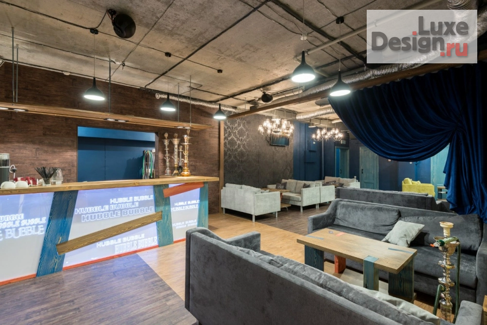 Дизайн интерьера кафе "Проект кальянной" (фото 19)