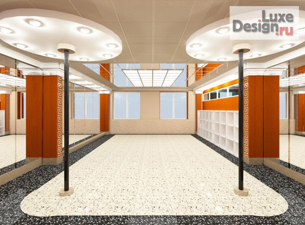 Дизайн интерьера оздоровительного комплекса "Фитнес комплекс "Спарта"" (фото 3)