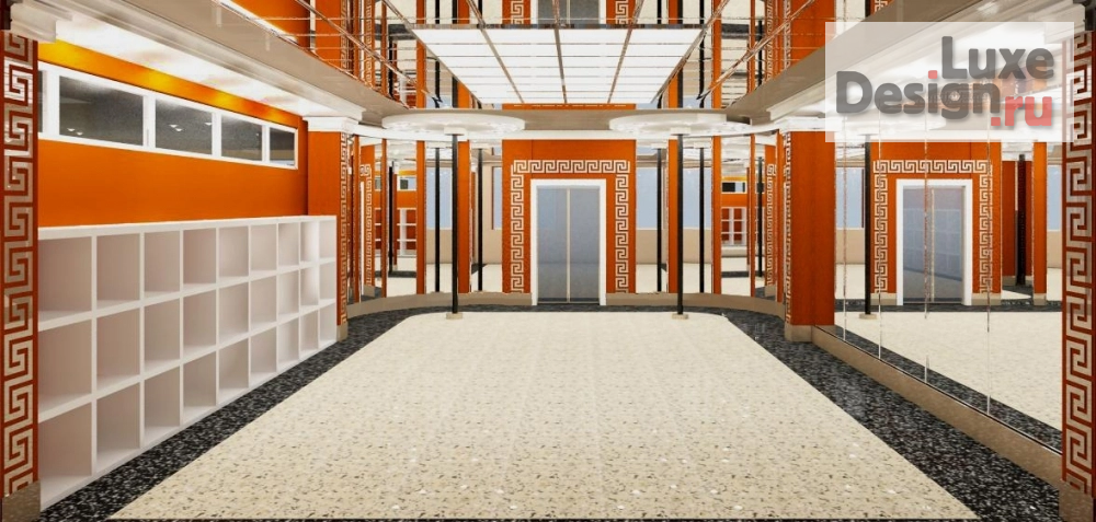 Дизайн интерьера оздоровительного комплекса "Фитнес комплекс "Спарта"" (фото 4)