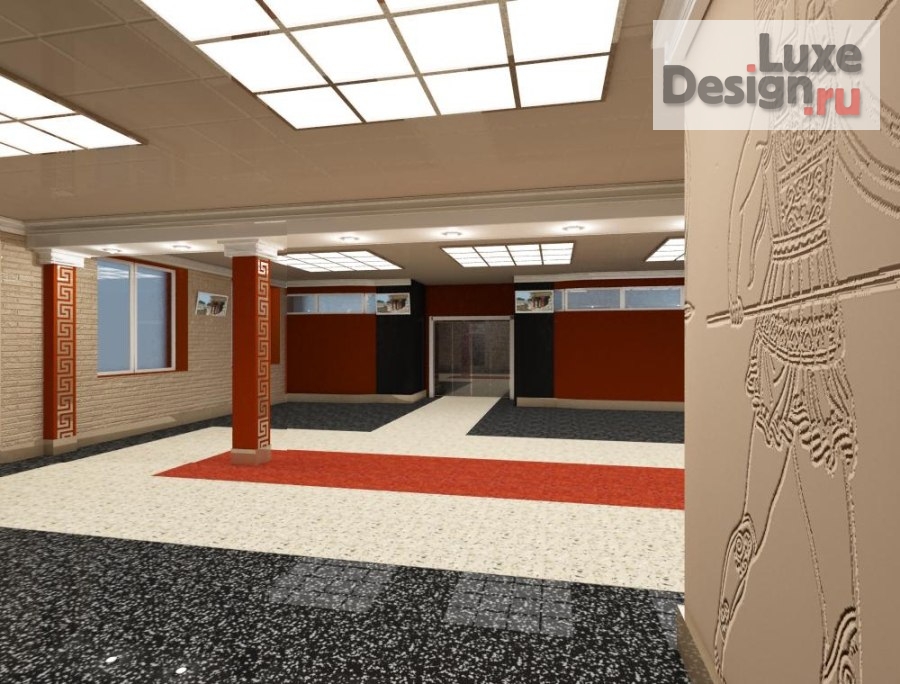 Дизайн интерьера оздоровительного комплекса "Фитнес комплекс "Спарта"" (фото 5)