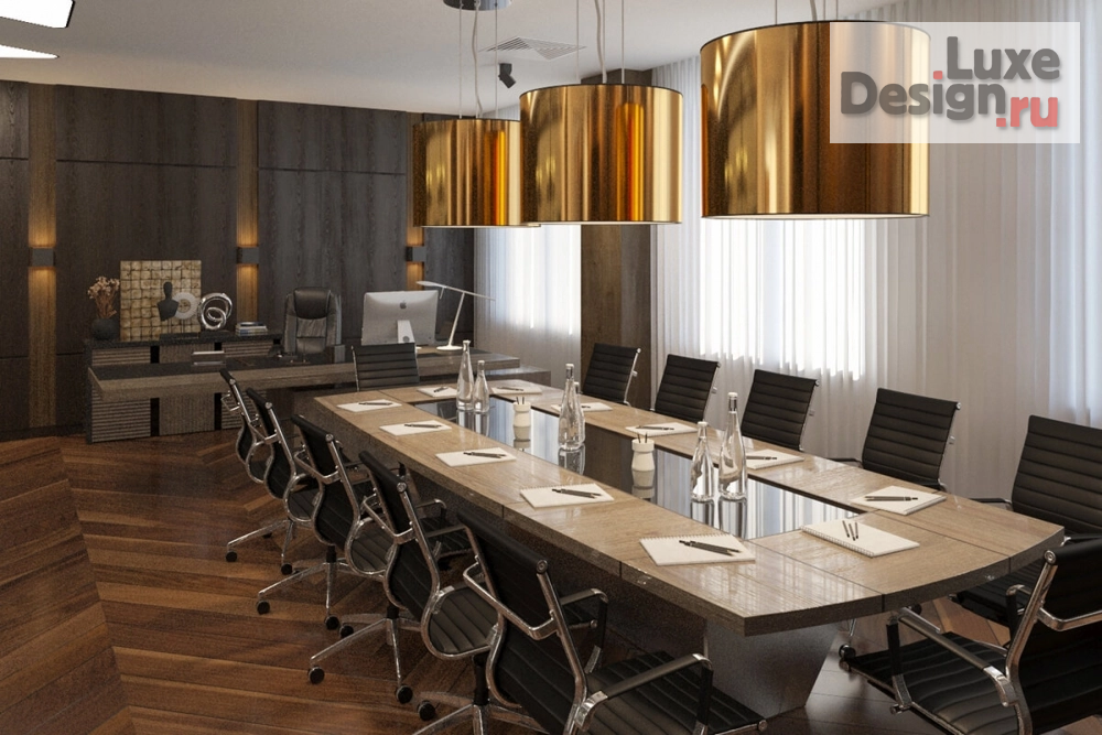 Дизайн интерьера офиса "Проект кабинета руководителя " (фото 8)