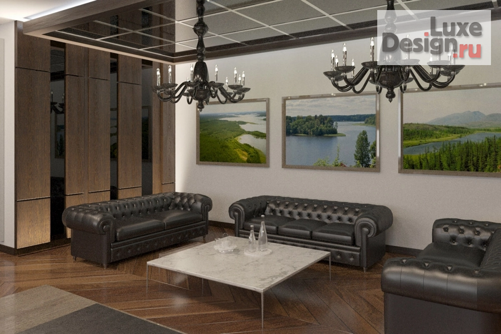 Дизайн интерьера офиса "Проект кабинета руководителя " (фото 11)