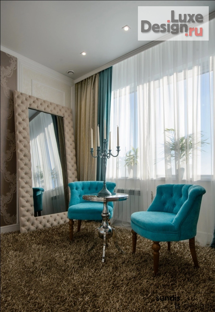 Дизайн интерьера пентхауса "Реализованный проект пентхауса 170 кв.м." (фото 10)