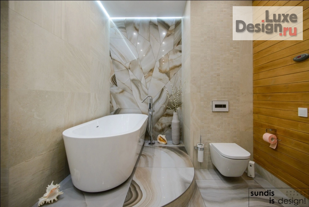 Дизайн интерьера пентхауса "Реализованный проект пентхауса 170 кв.м." (фото 24)