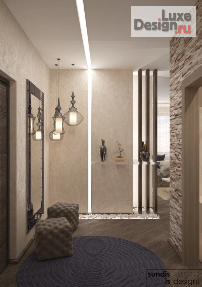 Дизайн интерьера трехкомнатной квартиры "Дизайн-проект квартиры 70 кв.м." (фото 6)