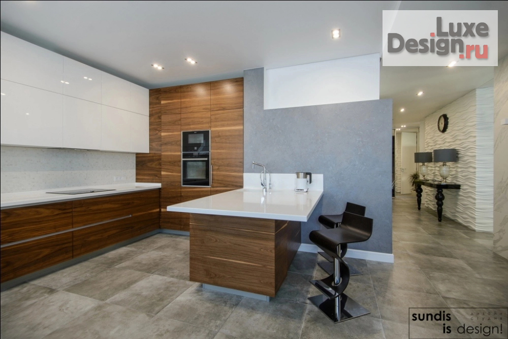 Дизайн интерьера пентхауса "Реализованный проект пентхауса 170 кв.м." (фото 15)