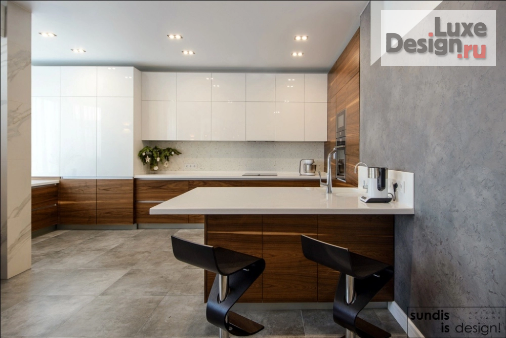 Дизайн интерьера пентхауса "Реализованный проект пентхауса 170 кв.м." (фото 16)