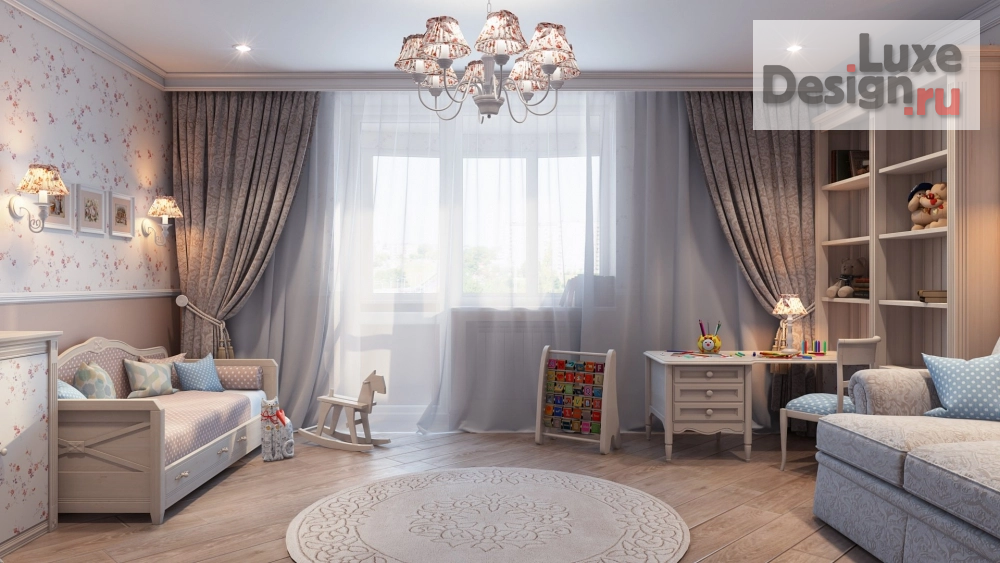 Дизайн интерьера детской "Дизайн интерьера детской" (фото 2)