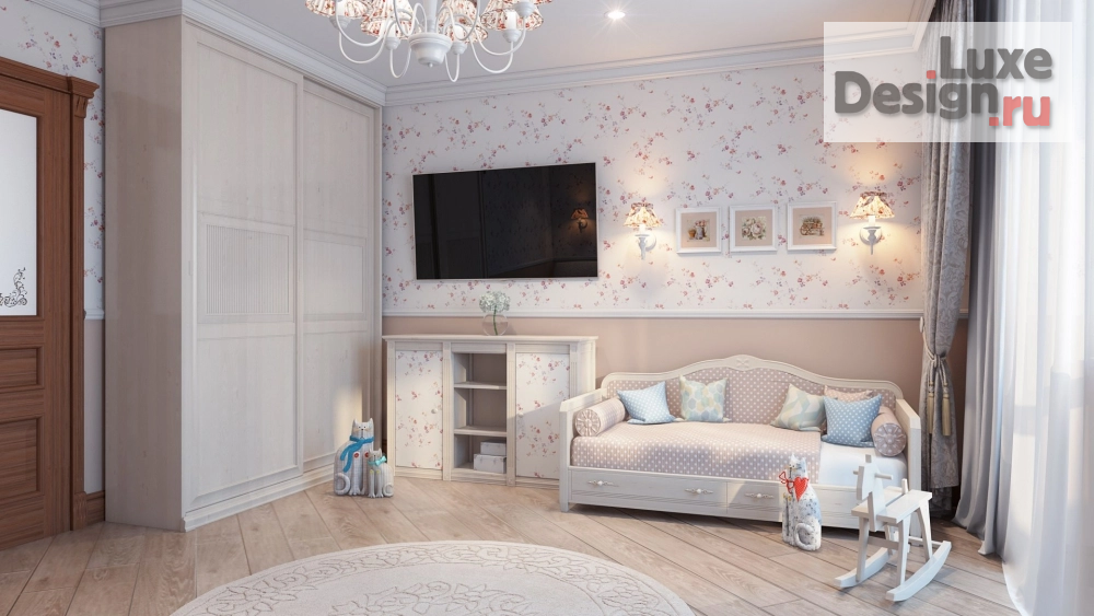 Дизайн интерьера детской "Дизайн интерьера детской" (фото 3)