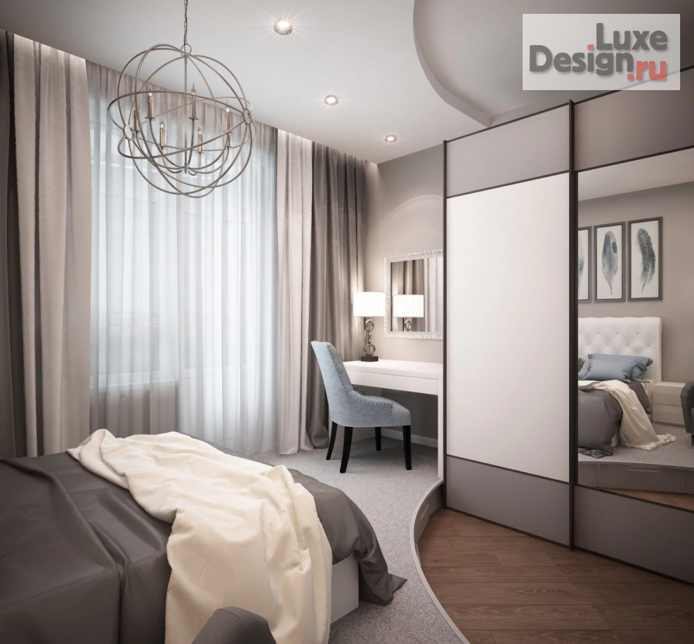 Дизайн интерьера спальни "Проект спальни" (фото 4)