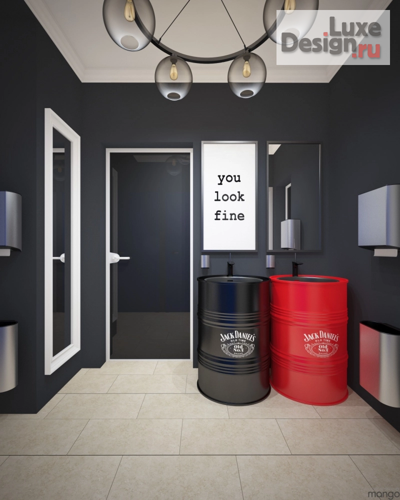 Дизайн интерьера кафе "Проект кальянной" (фото 4)