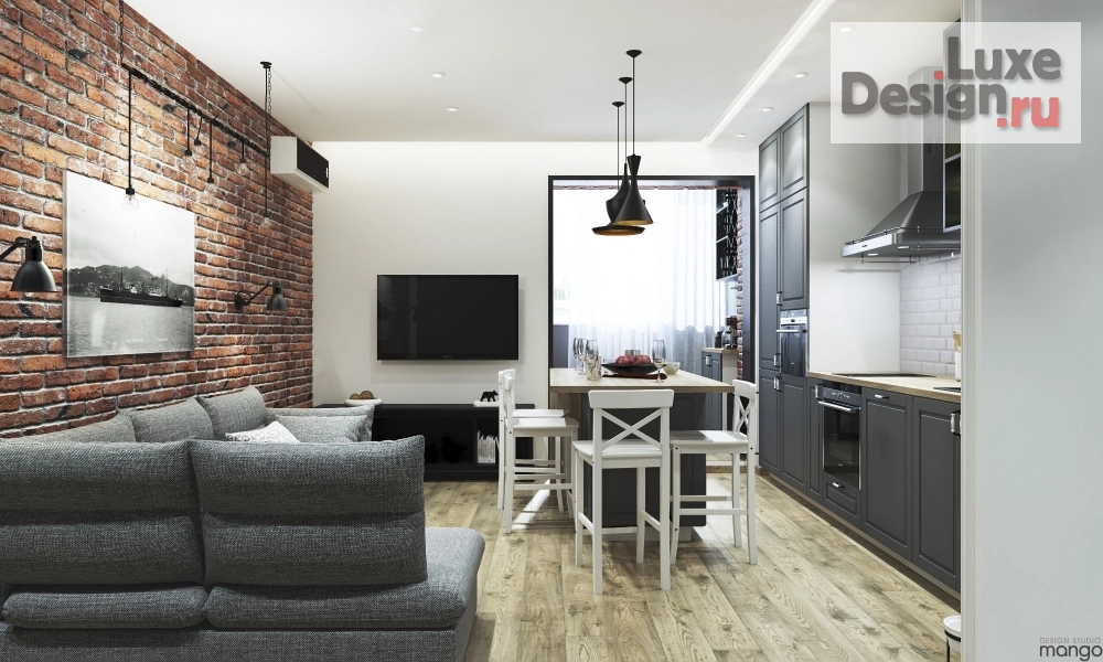 Дизайн интерьера квартиры "Дизайн-проект квартиры" (фото 2)