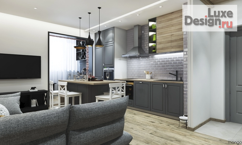 Дизайн интерьера квартиры "Дизайн-проект квартиры" (фото 6)