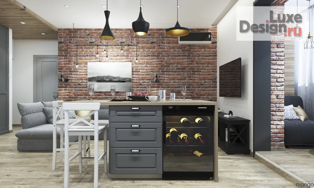 Дизайн интерьера квартиры "Дизайн-проект квартиры" (фото 3)