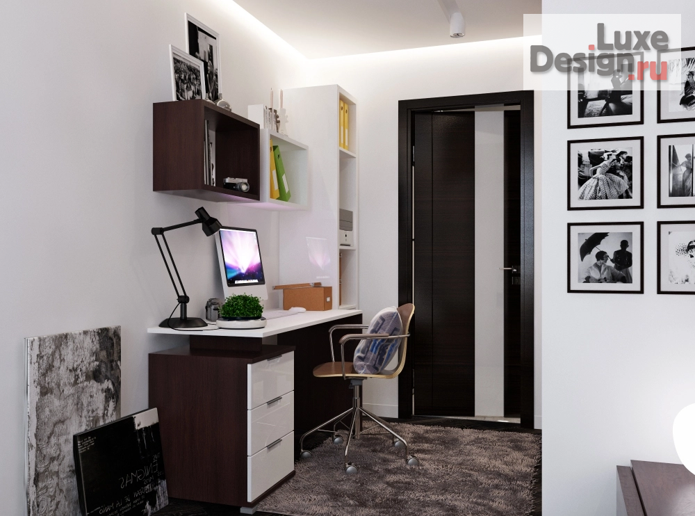 Дизайн интерьера двухкомнатной квартиры "Проект квартиры 45 кв.м." (фото 6)