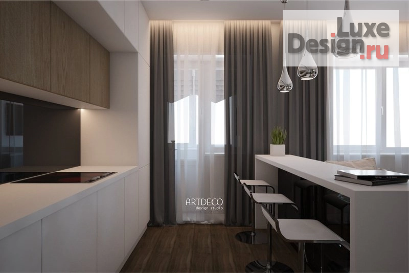 Дизайн интерьера квартиры студии "Проект квартиры-студии В ЖК "Стрижи"" (фото 5)