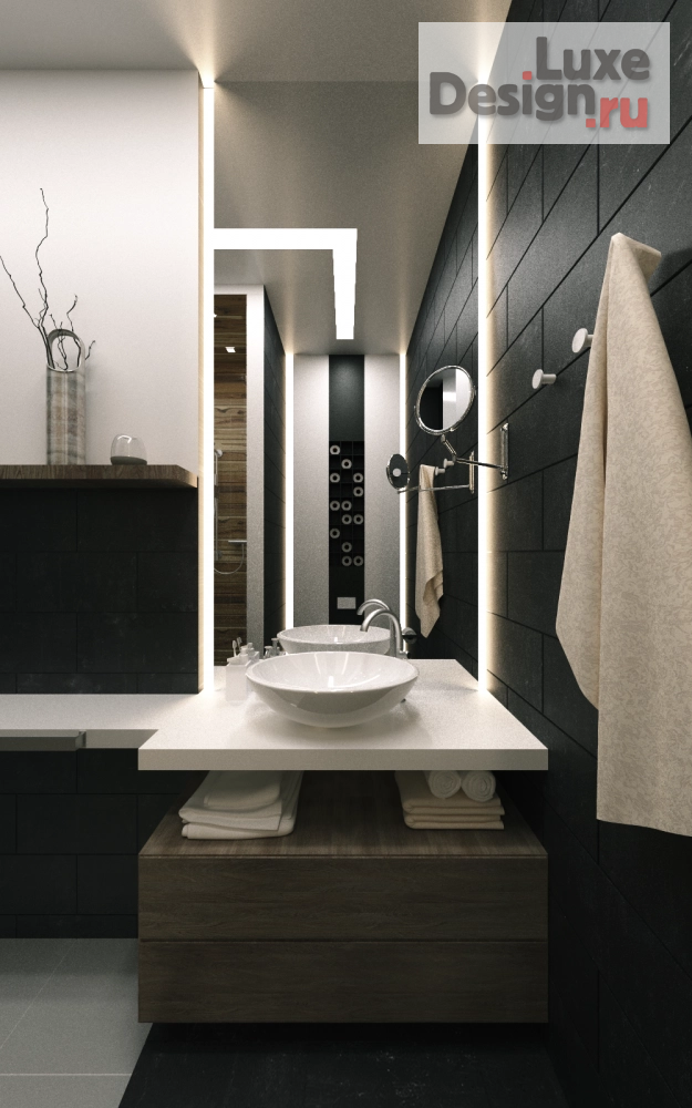 Дизайн интерьера двухкомнатной квартиры "Дизайн интерьера двухкомнатной квартиры "STATUS"" (фото 17)