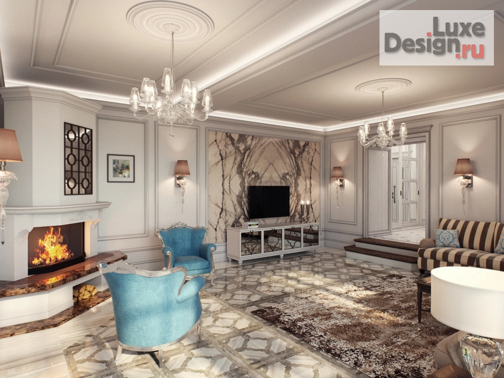 Дизайн интерьера отеля "Частные и общественные интерьеры" (фото 8)