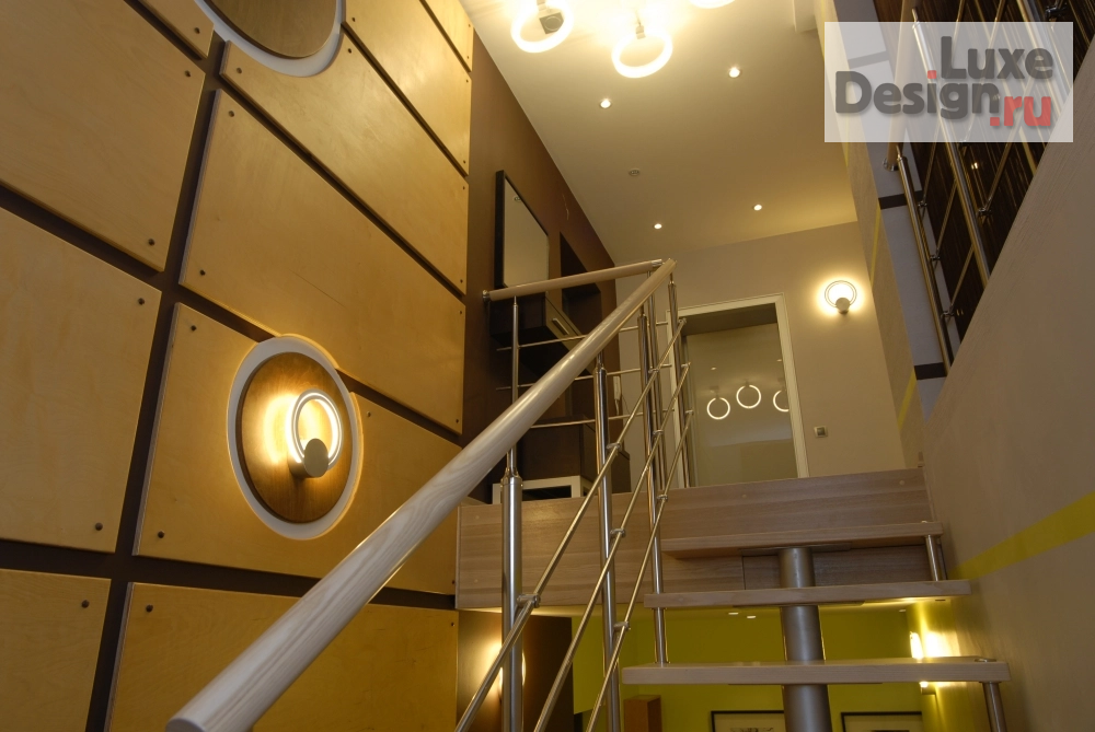 Дизайн интерьера пентхауса "Квартира холостяка с кальянной комнатой" (фото 11)