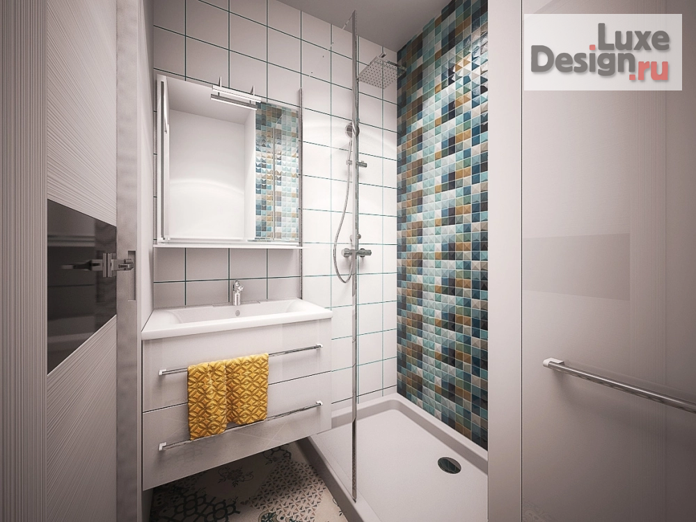 Дизайн интерьера трехкомнатной квартиры "Горская" (фото 4)