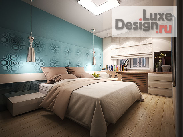 Дизайн интерьера трехкомнатной квартиры "Горская" (фото 6)