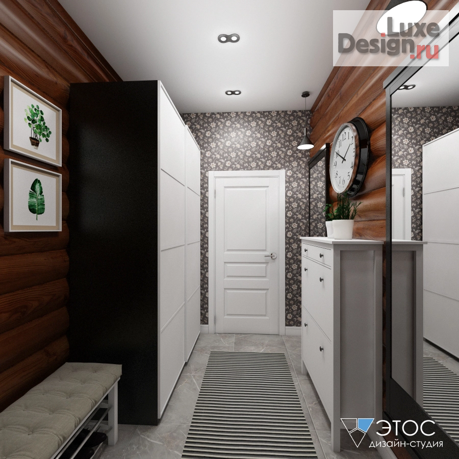 Дизайн интерьера прихожей "Прихожая" (фото 2)