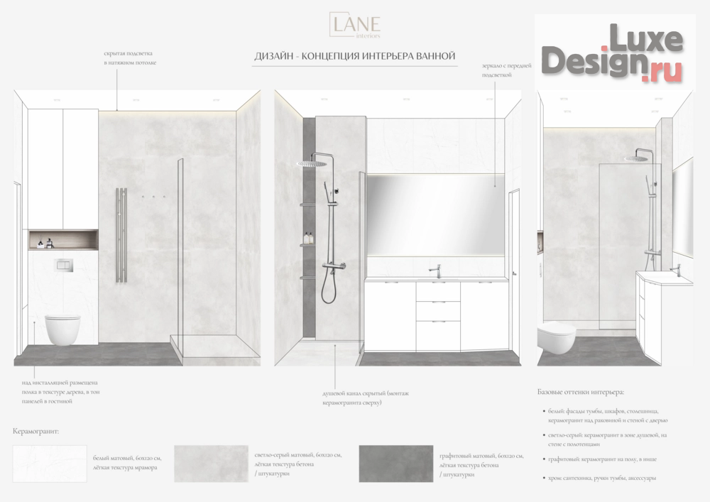Дизайн интерьера однокомнатной квартиры "Квартира-студия 29 м² - Москва | ЖК ILove" (фото 3)