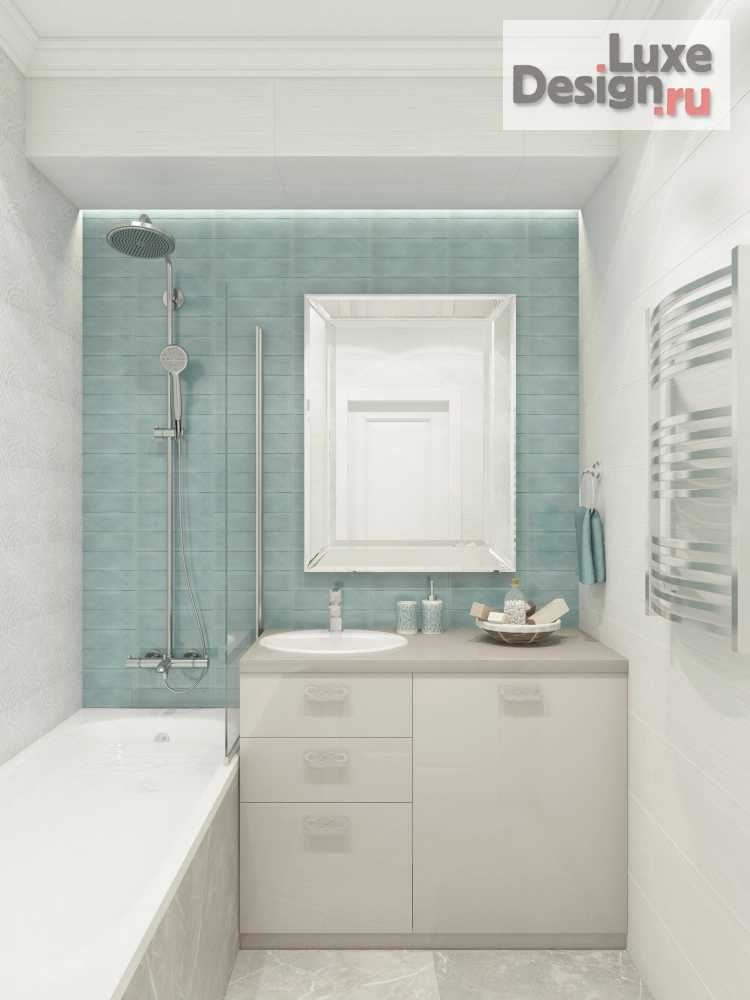 Дизайн интерьера четырехкомнатной квартиры "76 квартал" (фото 7)