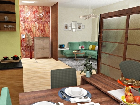Дизайн интерьера квартиры-студии в Новосибирске "Квартира-студия для молодой женщины"